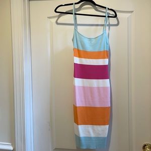 Knit style body con dress never worn